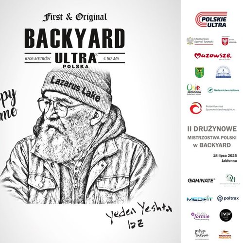 Obraz główny wydarzenia o tytule V EDYCJA BACKYARD ULTRA POLSKA i II DRUŻYNOWE MISTRZOSTWA POLSKI BACKYARD ULTRA 