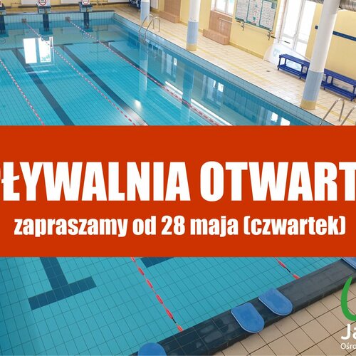 Obraz główny aktualności o tytule Zapraszamy na Pływalnię OSiR 